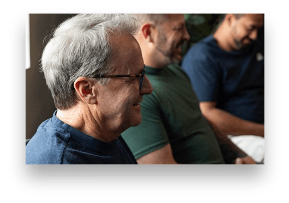 men in prayer